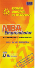 Folleto Escuela Europea de Negocios - MBA- Emprendedor